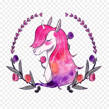 Unicorn Valley Paper Drawing Image - unicorn 