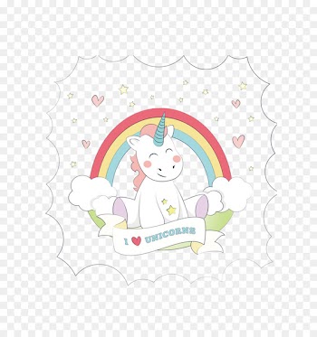 Unicorn Wallpaper - Cartoon pegasus 