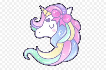 Unicorn Watercolor painting Clip art - Unicorn background 