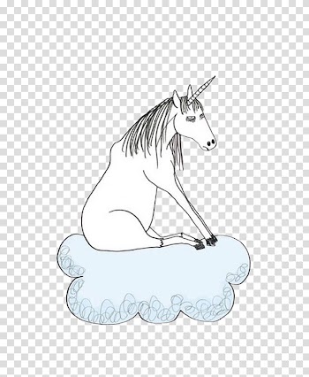 Unicorn White, White Unicorn transparent background PNG clipart