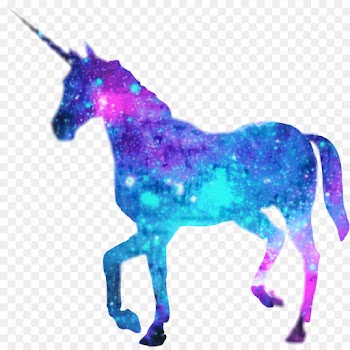 Unicorn, Winged Unicorn, Horn, Purple PNG