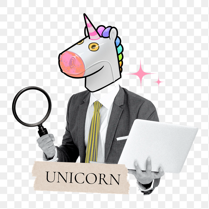 Unicorn word png sticker,  | Free PNG - rawpixel