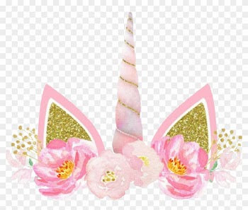 Unicorncrown Unicorn Unicornio Corona Florescrown Coron - Invitaciones De Unicornio Para Editar