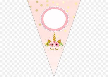 Unicorns! Unicorns! Gold Unicorn Party Pink - Unicornio dorado 