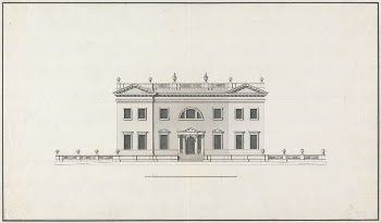 Unidentified Country House: Rear Elevation | Free Photo - rawpixel