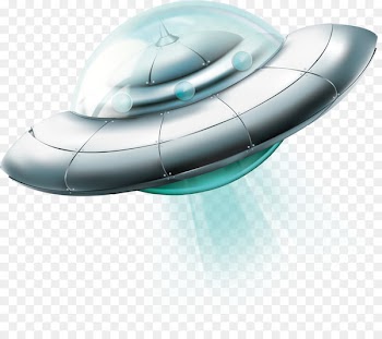 Unidentified flying object Flying saucer Icon - Silver UFO 