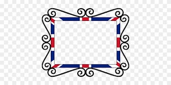 Union Jack Borders And Frames National Flag United - Union Jack Page Border