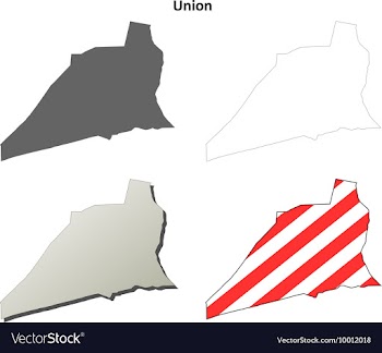 Union Map Icon Set vector image