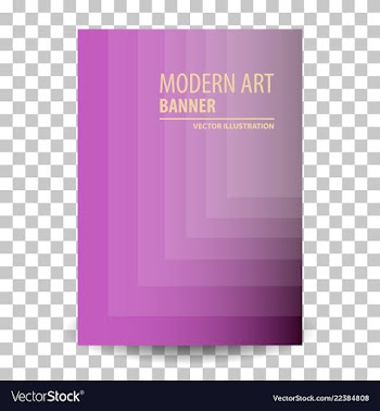 Unique artistic summer card with bright gradient vector image