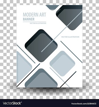 Unique artistic summer card with bright gradient vector image