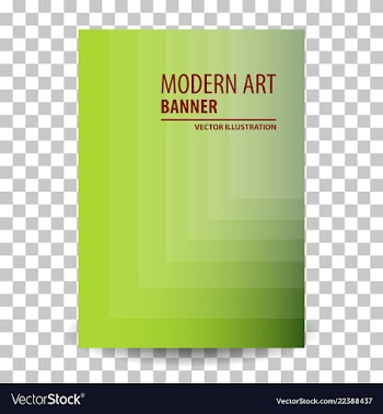 Unique artistic summer card with bright gradient vector image
