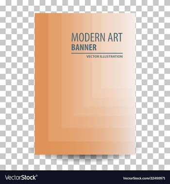 Unique artistic summer card with bright gradient vector image