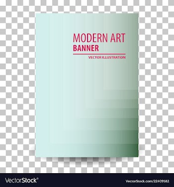 Unique artistic summer card with bright gradient vector image
