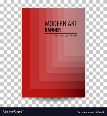 Unique artistic summer card with bright gradient vector image