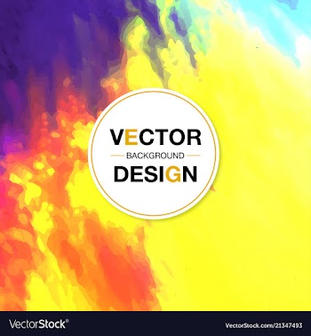 Unique background watercolor textures vector image