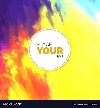 Unique background watercolor textures vector image