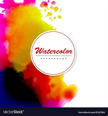 Unique background watercolor textures vector image