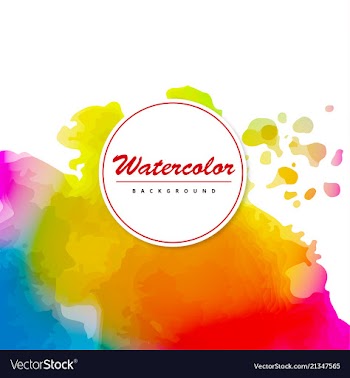 Unique background watercolor textures vector image