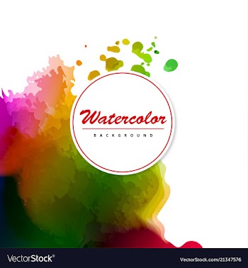 Unique background watercolor textures vector image