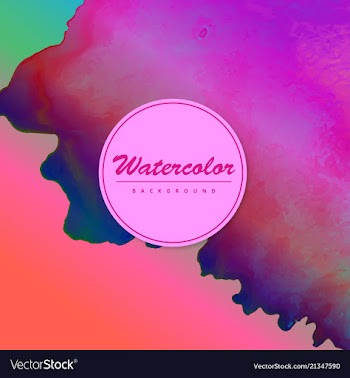 Unique background watercolor textures vector image