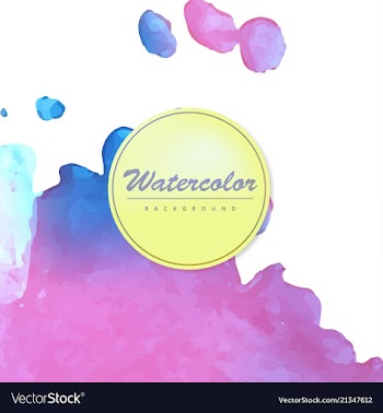 Unique background watercolor textures vector image