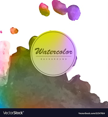 Unique background watercolor textures vector image