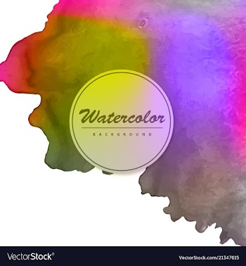 Unique background watercolor textures vector image