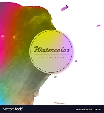 Unique background watercolor textures vector image