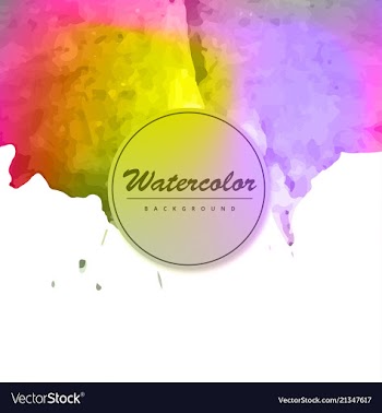 Unique background watercolor textures vector image