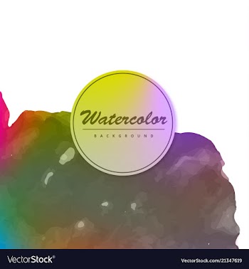 Unique background watercolor textures vector image