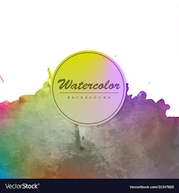Unique background watercolor textures vector image