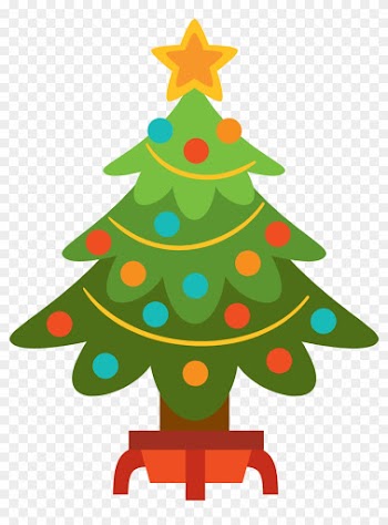 Unique Christmas Tree Clipart Kid - Merry Christmas Tree Png