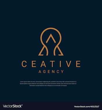 unique creative simple abstract business art logo