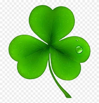 Unique Design 4 Leaf Clover C Lip Art Announcing Images - St Patricks Day Clover Png