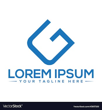 unique g letter logo design