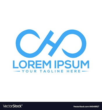 unique h letter logo design