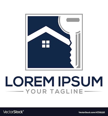 unique real estate logo design
