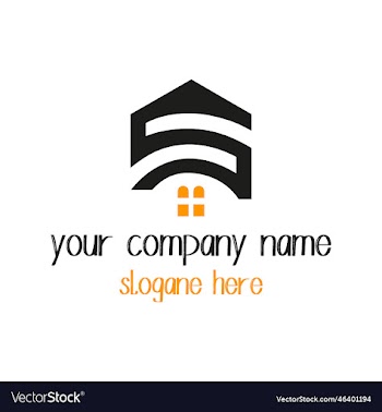unique real state logo design
