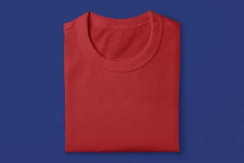 Unisex red t-shirt, casual fashion | Free Photo - rawpixel