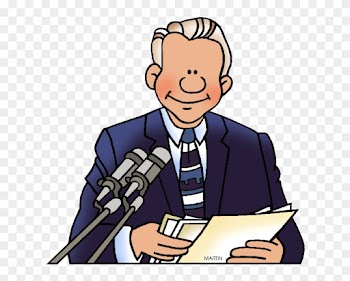 United Clip Art By Phillip Martin, Famous People - Clip Art