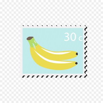 United Kingdom Download Clip art - Yellow banana stamps 