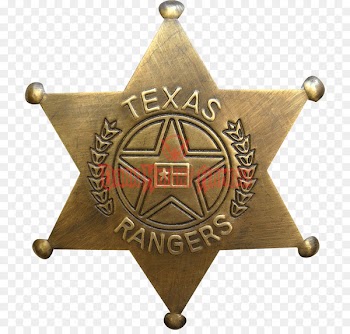 United States Badge Sheriff Texas Ranger Division Police - Texas Rangers 