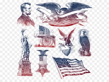 United States Bald Eagle Symbol Clip art - 4th of July PNG Clipart Collection 