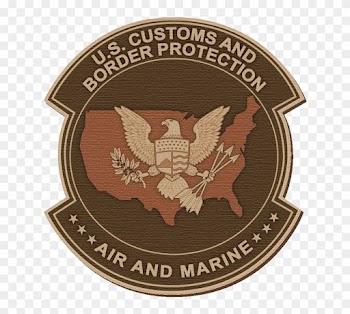 United States Department Of Homeland Security U - Us Customs And Border Protection Air And Marine Logo