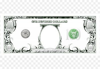 United States Dollar Banknote United States one-dollar bill United States one hundred-dollar bill - Banknotes decorative elements 