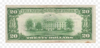United States Dollar Federal Reserve Note Federal Reserve System Banknote - white house 
