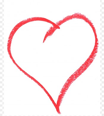 United States Love letter Heart Symbol - chalk 