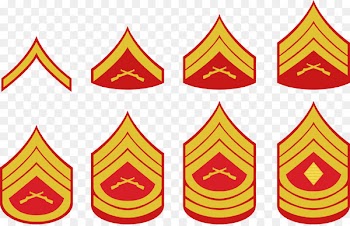 United States Marine Corps rank insignia Military rank Enlisted rank Army officer - Police signs collection 