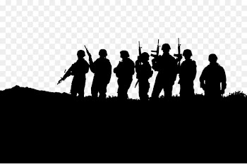 United States Military Soldier Sticker Veteran - Soldier Silhouette Cliparts 