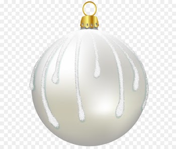United States of America Christmas Day December 25 Nativity of Jesus Gift - White Christmas Ball PNG Picture 